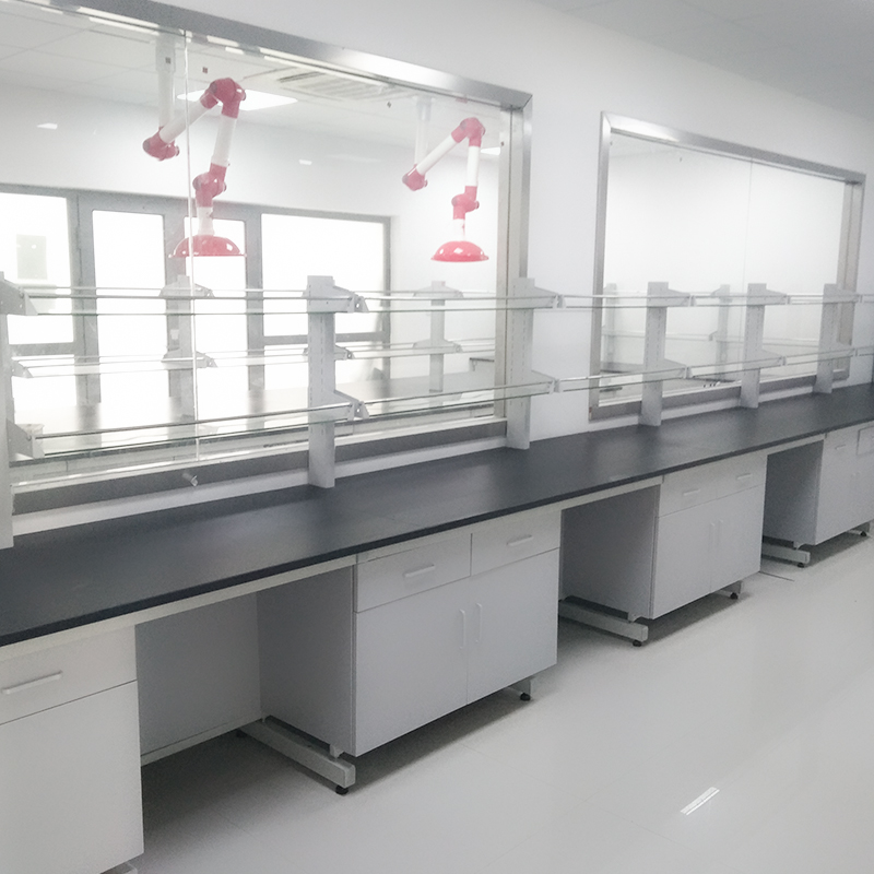 Steel-Wood Lab Table