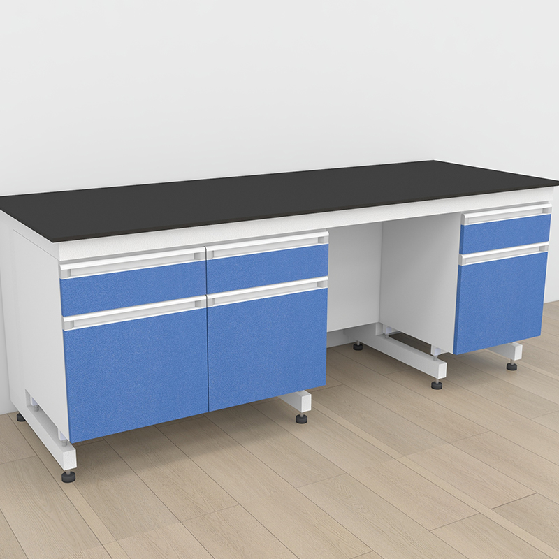 Steel-Wood Lab Table