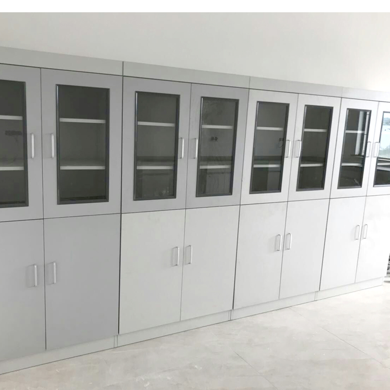 Wood Chemical Storage Cabinet