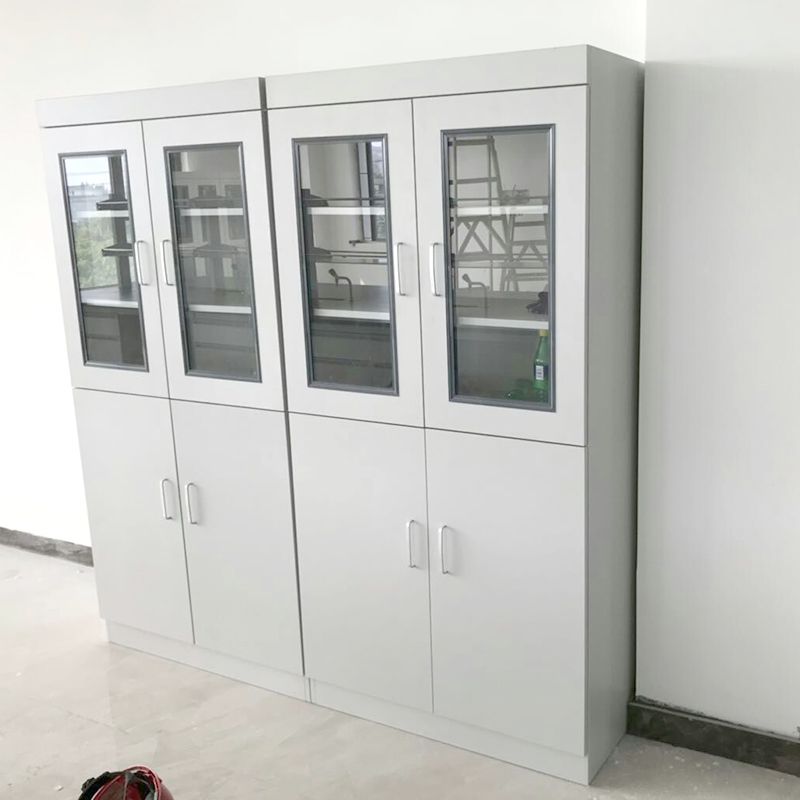 Wood Chemical Storage Cabinet