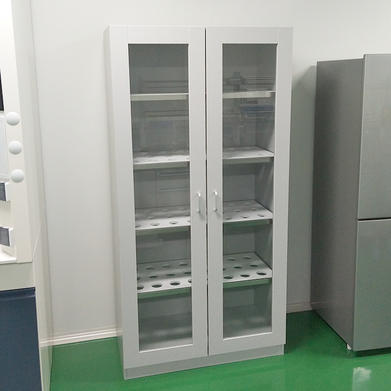 Wood Lab Storage Cabinet