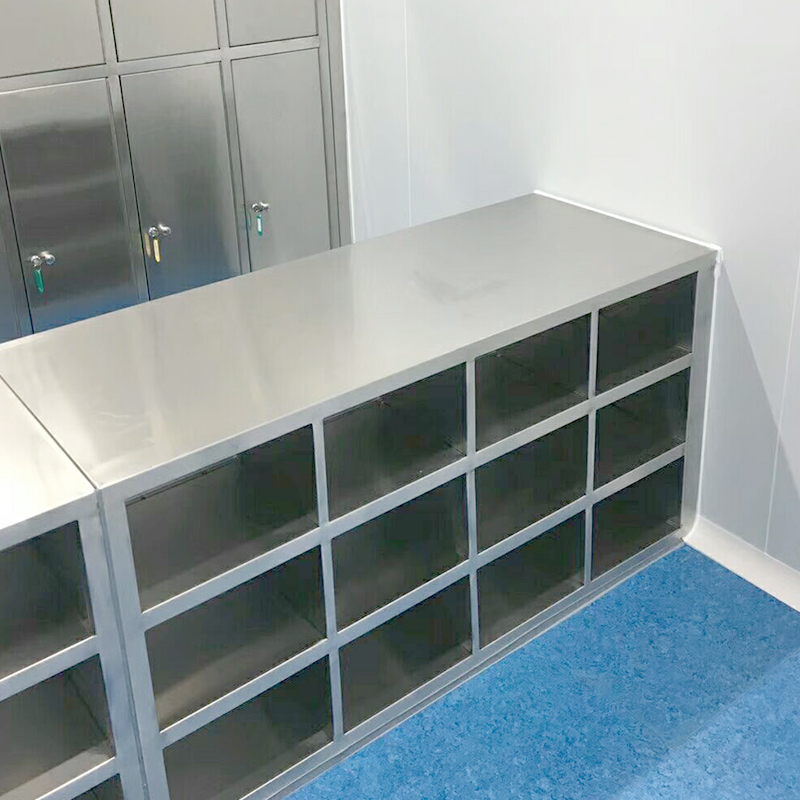 Stainless Steel Lab Clothing Storage