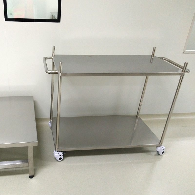 Stainless Steel Lab Cart